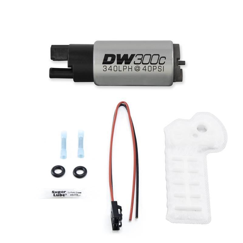 DeatschWerks 9-307-1059 DeatschWerks 340lph DW300C Compact Fuel Pump 17-20 Honda Civic Type R (w/o Mounting Clips)