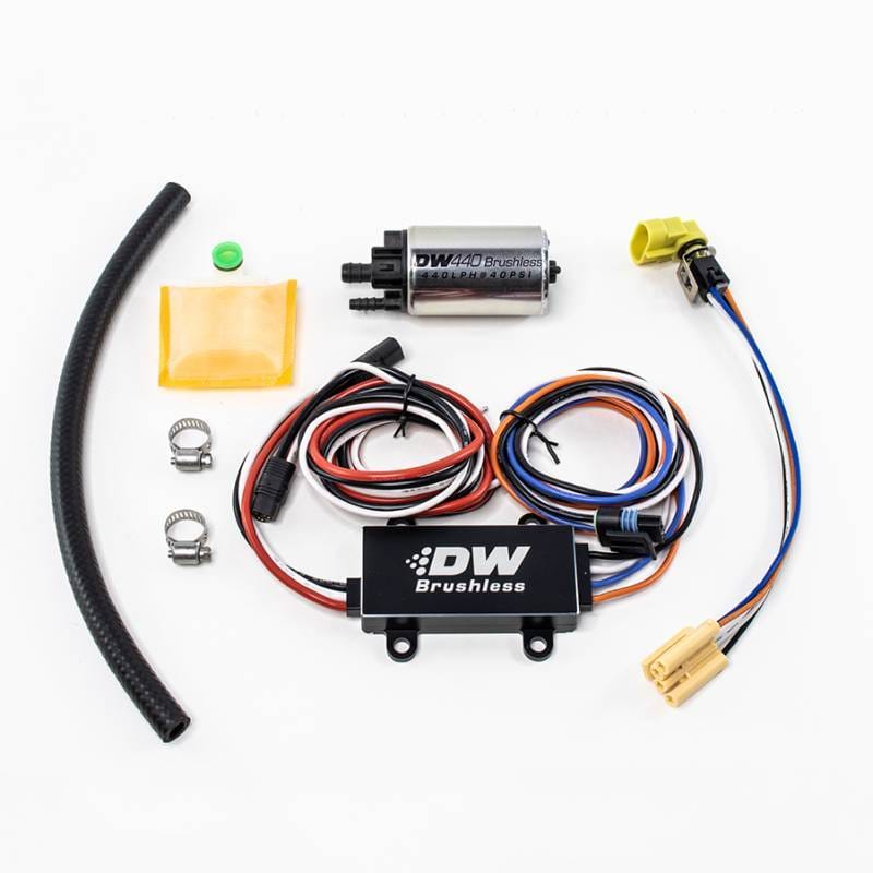 DeatschWerks 9-441-C102-0900 DeatschWerks DW440 440lph Brushless Fuel Pump w/ Dual Speed Controller