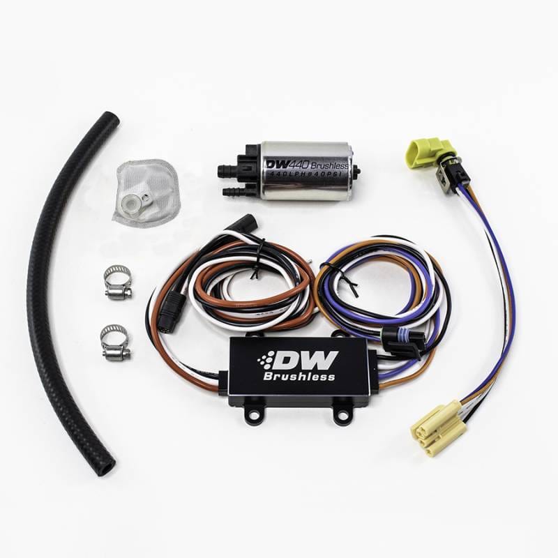 DeatschWerks 9-441-C102-0900 DeatschWerks DW440 440lph Brushless Fuel Pump w/ Dual Speed Controller thumbnail 3