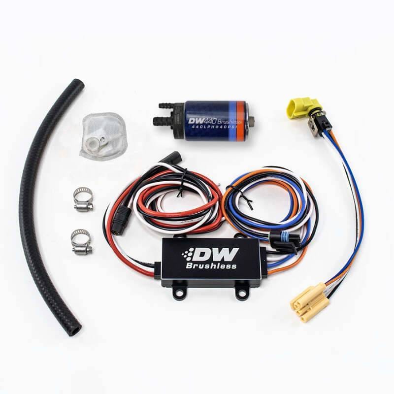 DeatschWerks 9-441-C102-0900 DeatschWerks DW440 440lph Brushless Fuel Pump w/ Dual Speed Controller thumbnail 5