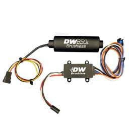 DeatschWerks 9-650-C103 DeatschWerks DW650iL Series 650LPH In-Line External Fuel Pump w/ PWM Controller