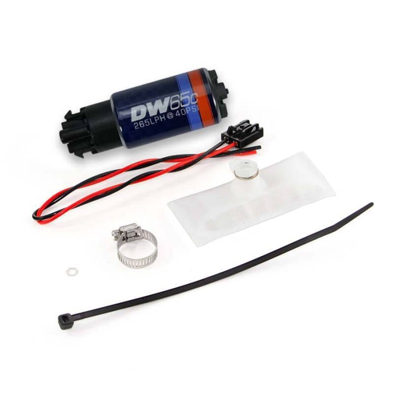 DeatschWerks 9-651-1030 DeatschWerks 88-91 BMW 325i DW65C 265lph Compact Fuel Pump w/ Install Kit (w/o Mounting Clips) thumbnail 5