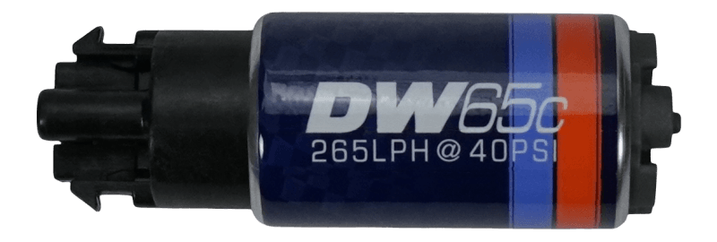 DeatschWerks 9-652 DeatschWerks 265 LPH DW65C Series Compact Fuel Pump w/ Mounting Clips thumbnail 3