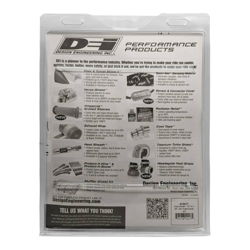 DEI 10417 DEI Cool-Cover 14in w x 3ft - Air-Tube Cover Kit thumbnail 13