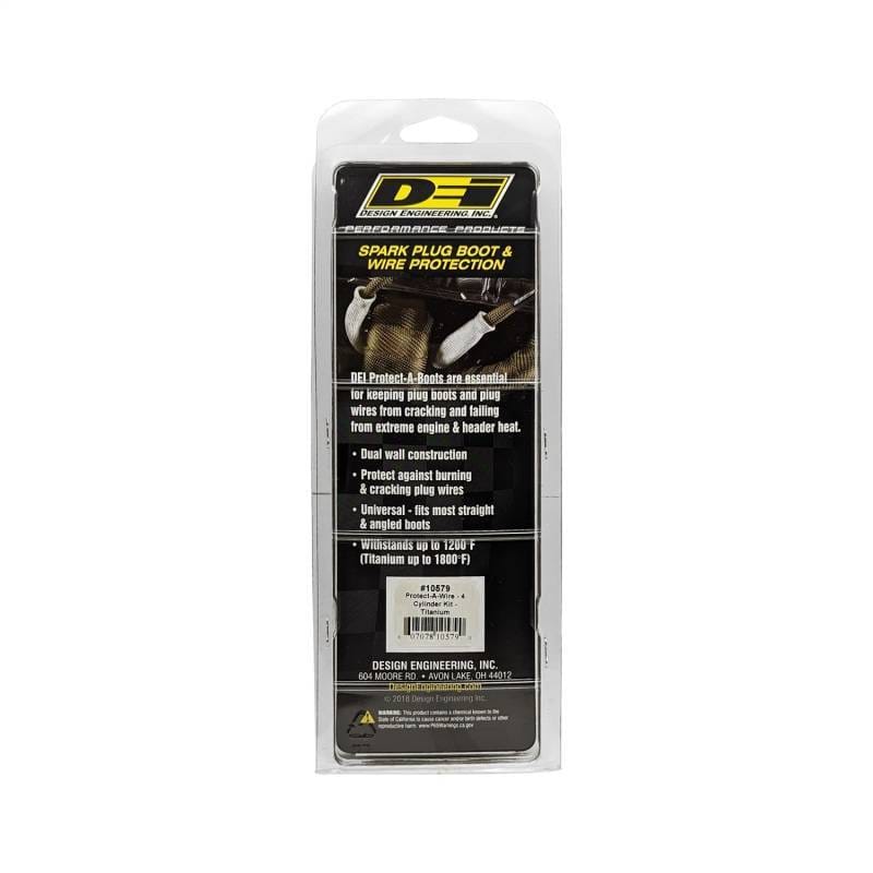 DEI 10579 DEI Protect-A-Wire 4 Cylinder Kit - Titanium thumbnail 7