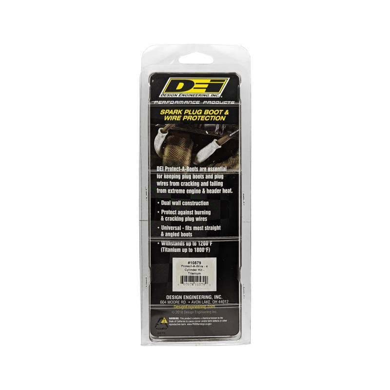 DEI 10579 DEI Protect-A-Wire 4 Cylinder Kit - Titanium thumbnail 11