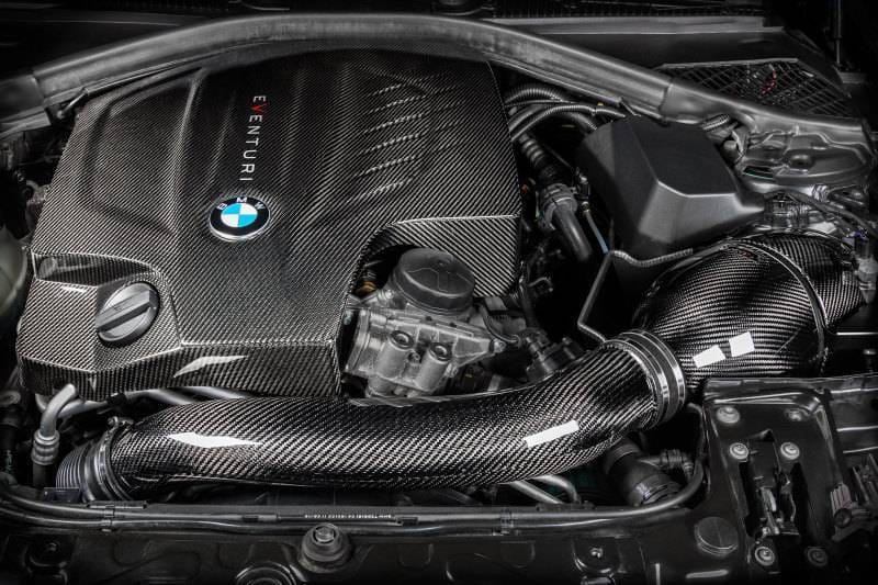 Eventuri BMW F2X M2/M135i/M235i/F30 335i/435i - Black Carbon Intake thumbnail 2