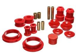Energy Suspension 15.18101R Energy Suspension 85-92 Volkswagen Corrado (4 cyl only)/Golf II/GTI/Jetta II Red Hyper-Flex Master B - Fits 1985-1995 Volkswagen Jetta, Corrado