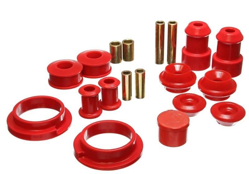 Energy Suspension 15.18101R Energy Suspension 85-92 Volkswagen Corrado (4 cyl only)/Golf II/GTI/Jetta II Red Hyper-Flex Master B - Fits 1985-1995 Volkswagen Jetta, Corrado thumbnail 3