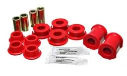 Energy Suspension 15.3106R Energy Suspension 71-7/73 VW Super Beetle (Cast) Red Front Control Arm Bushing Set - Fits 1973 Volkswagen Super Beetle