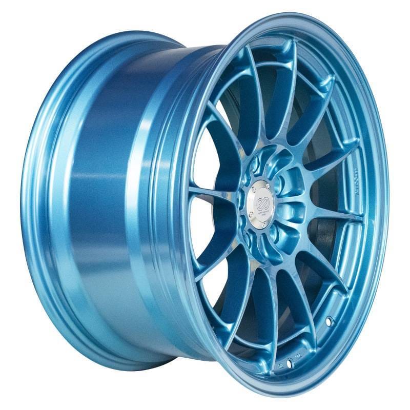 Enkei 3658956540EB Enkei NT03+M 18x9.5 5x114.3 40mm Offset 72.6mm Bore Emerald Blue Wheel MOQ 40 thumbnail 3