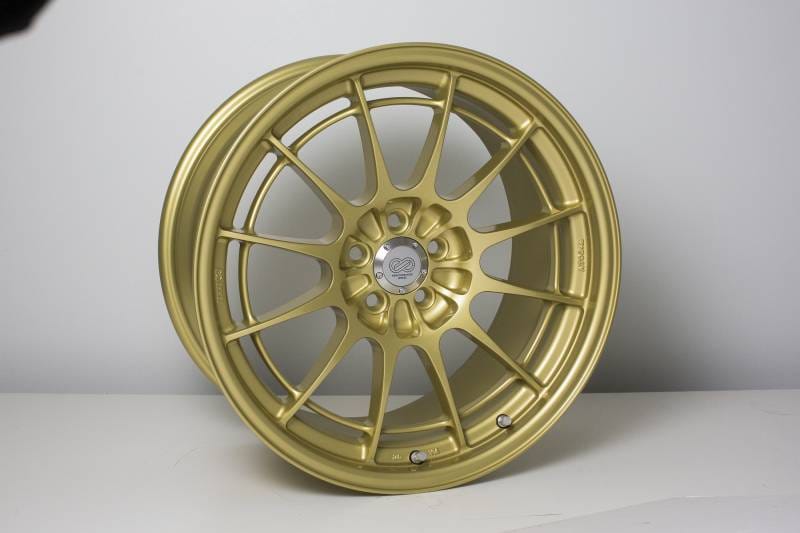 Enkei 3658958040GG Enkei NT03+M 18x9.5 5x100 40mm Offset Gold Wheel (MOQ 40 / Special Order)