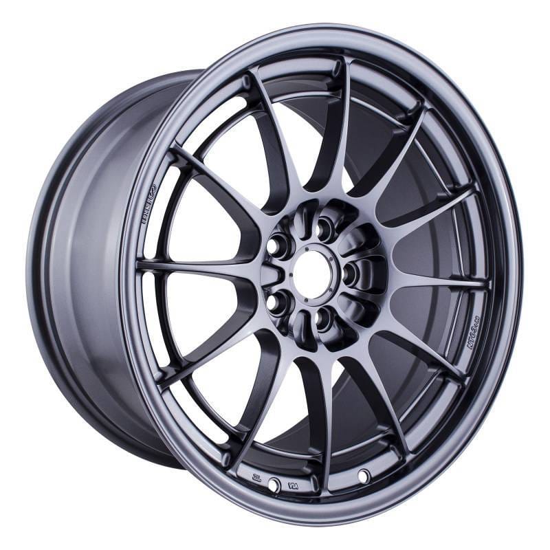 Enkei 3658958040GM Enkei NT03+M 18x9.5 5x100 40mm Offset Gunmetal Wheel (MIN ORDER QTY 40)