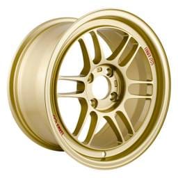 Enkei 3795804928GG Enkei RPF1 15x8 4x100 28mm Offset 75mm Bore Gold Wheel