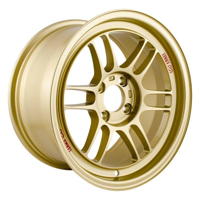 Enkei 3795804928GG Enkei RPF1 15x8 4x100 28mm Offset 75mm Bore Gold Wheel