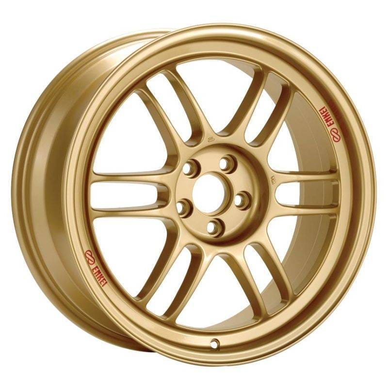 Enkei 3795804928GG Enkei RPF1 15x8 4x100 28mm Offset 75mm Bore Gold Wheel thumbnail 5