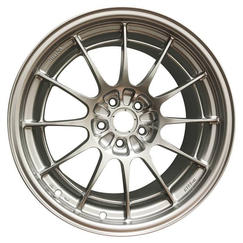 Enkei 3658953140SP Enkei NT03+M 18x9.5 5x108 40mm Offset 72.6mm Bore F1 Silver Wheel (MIN ORDER QTY 40)