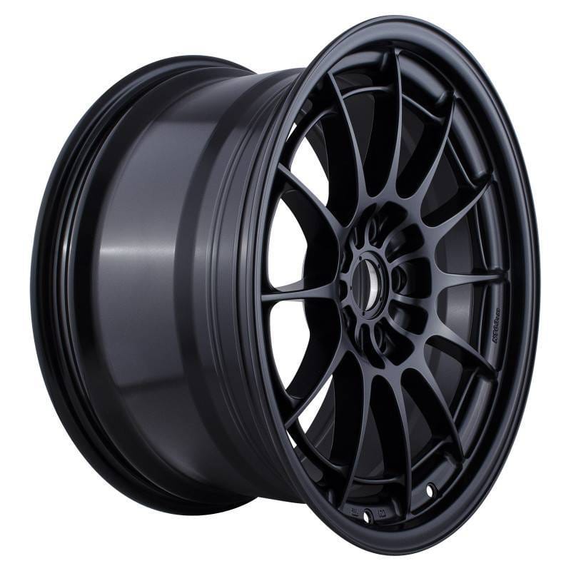 Enkei 3658956540BK Enkei NT03+M 18x9.5 5x114.3 40mm Offset 72.6mm Bore Black Wheel G35/350Z *MOQ 40 Wheels* thumbnail 3
