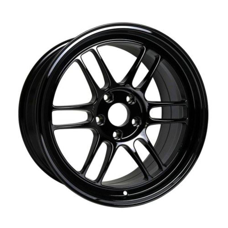 Enkei 3798956515GB Enkei RPF1 18x9.5 5x114.3 15mm Offset 73mm Bore Gloss Black Wheel - MOQ 40