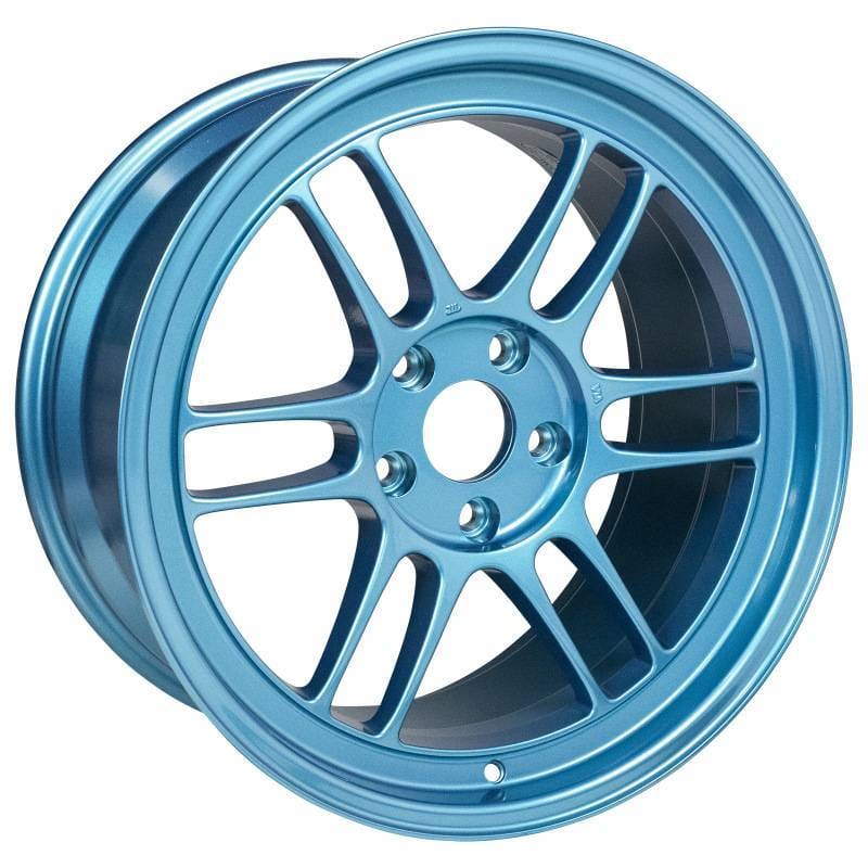 Enkei 3798956538EB Enkei RPF1 18x9.5 5x114.3 38mm Offset 73mm Bore Emerald Blue Wheel (MOQ 40)