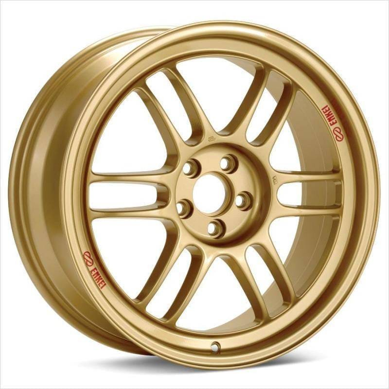 Enkei 3798956538GG Enkei RPF1 18x9.5 5x114.3 38mm Offset 73mm Bore Gold Wheel *Special Order Minimum Order of 40*