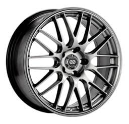 Enkei 442-880-4445HS Enkei EKM3 18x8 5x112 Bolt Pattern 45mm Offset 72.6 Bore Dia Performance Hyper Silver Wheel