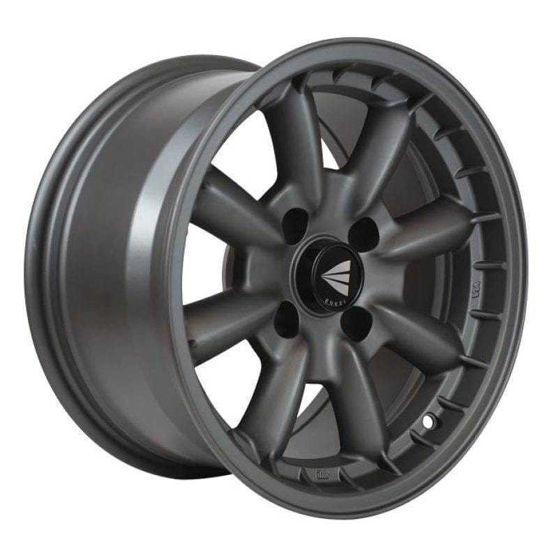 Enkei 477-580-4800GM Enkei Compe 15x8 0mm Offset 4x114.3 Bolt Pattern 72.6mm Bore Dia Matte Gunmetal Wheel