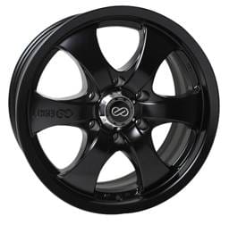Enkei 482-290-9530BK Enkei M6 Universal Truck & SUV 20x9 30mm Offset 6x135 Bolt Pattern 87mm Bore Black Wheel