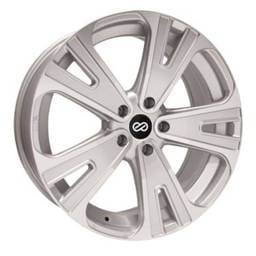 Enkei 475-285-1240SM Enkei Universal SVX Truck & SUV 20x8.5 +40mm Offset 5x120 Bolt 72.6mm Bore Silver Machined Wheel