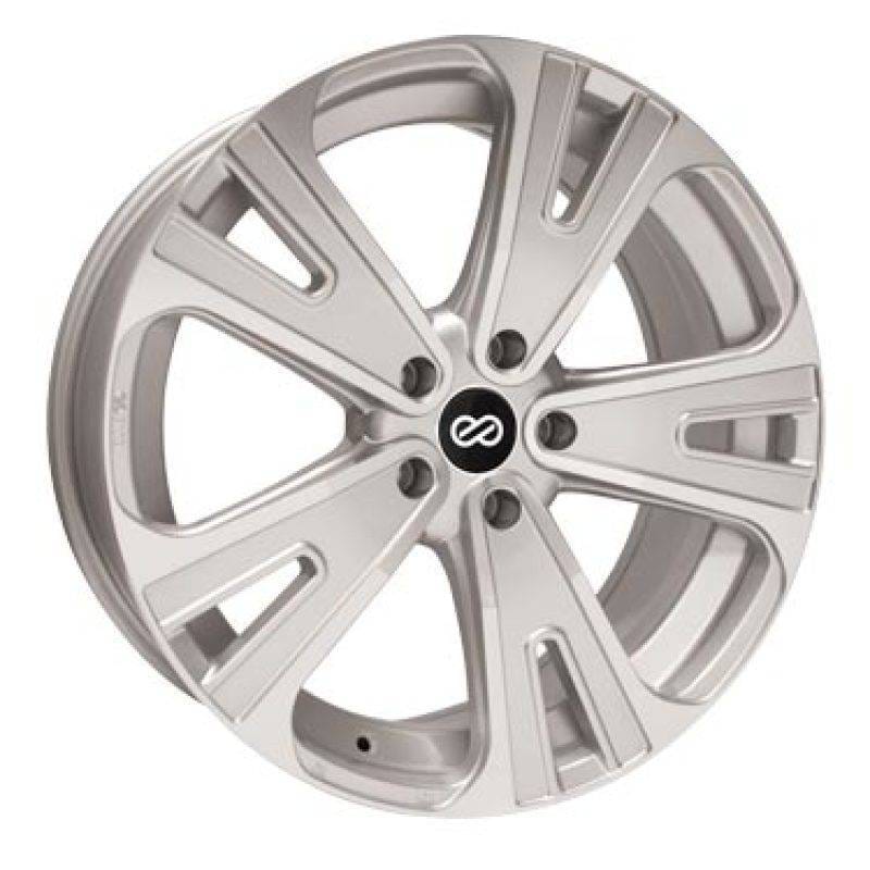 Enkei 475-285-1240SM Enkei Universal SVX Truck & SUV 20x8.5 +40mm Offset 5x120 Bolt 72.6mm Bore Silver Machined Wheel