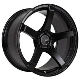 Enkei 476-790-6535BK Enkei Kojin 17x9 35mm Offset 5x114.3 Bolt Pattern 72.6mm Bore Dia Matte Black Wheel