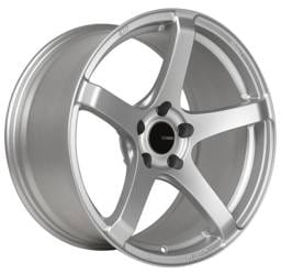 Enkei 476-880-6540SP Enkei Kojin 18x8 40mm Offset 5x114.3 Bolt Pattern 72.6mm Bore Dia Matte Silver Wheel