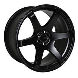 Enkei 485-780-6540BK Enkei T6S 17x8 40mm Offset 5x114.3 Bolt Pattern 72.6 Bore Matte Black Wheel