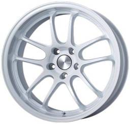 Enkei 489-795-6512WP Enkei PF01EVO 17x9.5 12mm Offset 5x114.3 75mm Bore Pearl White Wheel Special Order / No Cancel