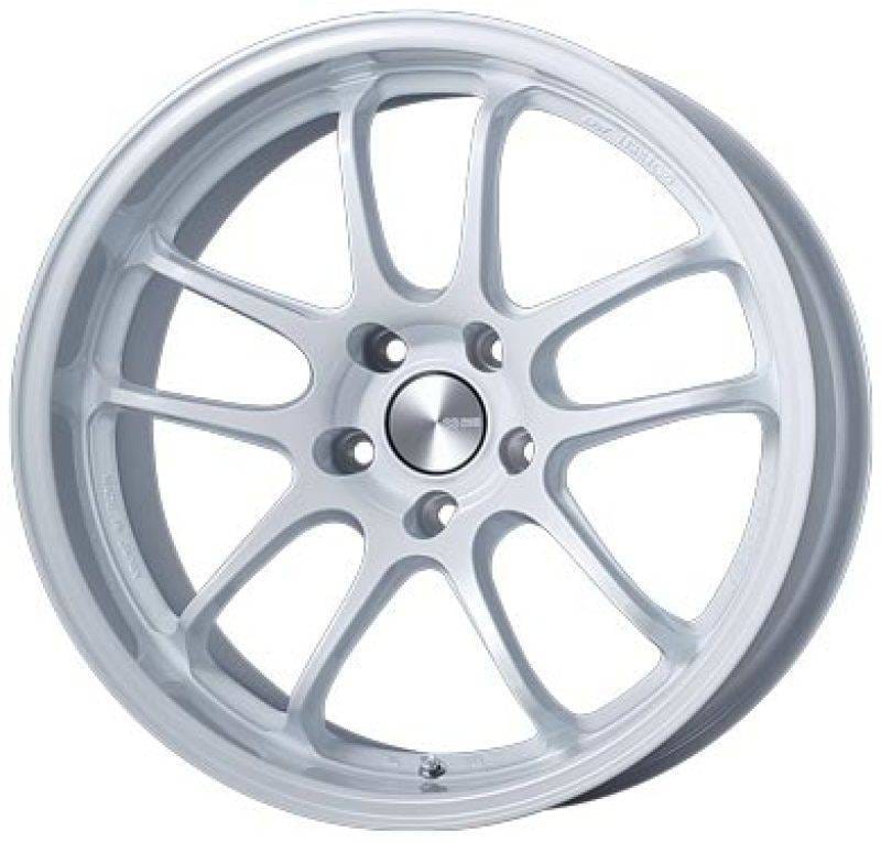 Enkei 489-795-6535WP Enkei PF01EVO 17x9.5 35mm Offset 5x114.3 75mm Bore Pearl White Wheel Special Order / No Cancel