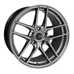 Enkei 498-885-6525HS Enkei TY5 18x8.5 5x114.3 25mm Offset 72.6mm Bore Hyper Silver Wheel