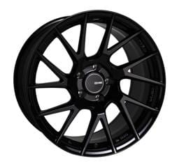 Enkei 507-780-6535BK Enkei TM7 17x8 5x114.3 35mm Offset 72.60 Bore Black Wheel