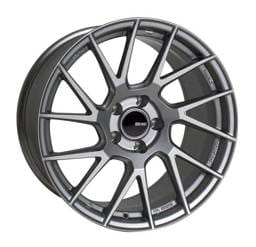 Enkei 507-790-6545GR Enkei TM7 17x9 5x114.3 45mm Offset 72.6mm Bore Storm Gray Wheel