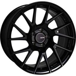 Enkei 507-880-4445BK Enkei TM7 18x8.0 5x112 45mm Offset 72.6mm Bore Gloss Black Wheel