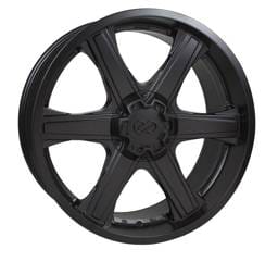 Enkei 503-2295-8330BK Enkei BHAWK 22x9.5 6x139.7 30mm Offset 78mm Bore Black Wheel