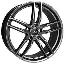 Enkei 511-880-5140GR Enkei SS05 18x8 5x110 40mm Offset 72.6mm Bore Hyper Gray Wheel
