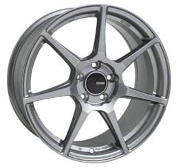 Enkei 516-780-4445GR Enkei TFR 17x8 5x112 45mm Offset 72.6 Bore Diameter Storm Gray Wheel