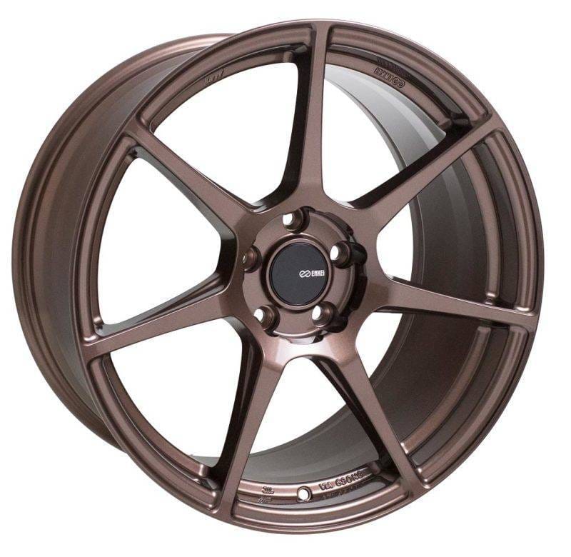 Enkei 516-780-6545ZP Enkei TFR 17x8 5x114.3 45mm Offset 72.6 Bore Diameter Copper Wheel