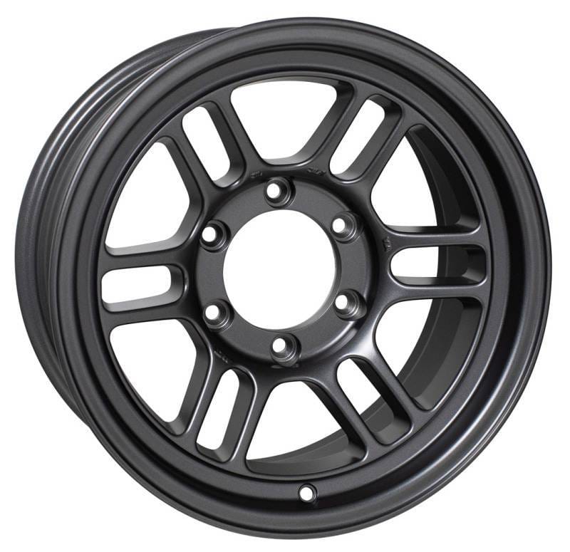 Enkei 520-680-8400GM Enkei RPT1 16x8 6x139.7 Bolt Pattern +0 Offset 108.5 Bore Matte Dark Gunmetallic Wheel