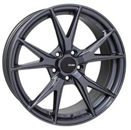 Enkei 523-880-8045BGM Enkei Phoenix 18x8 45mm Offset 5x100 72.6mm Bore Blue Gunmetal Wheel