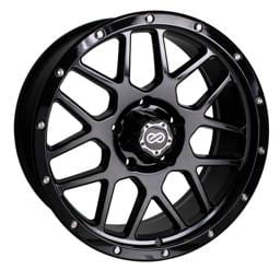 Enkei 526-290-8415BK Enkei Matrix 20x9 6x139.7 BP 15mm Offset 108mm Bore Gloss Black Wheel