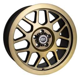 Enkei 526-790-8410BG Enkei Matrix 17x9 6x139.7 10mm Offset 108mm Bore Brushed Gold Wheel