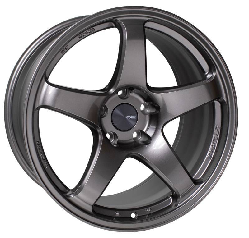 Enkei 527-785-6538DS Enkei PF05 17x8.5 5x114.3 38mm Offset 75mm Bore Dark Silver Wheel