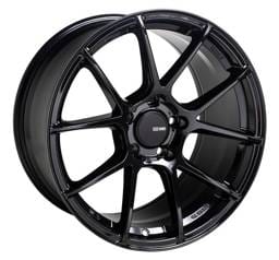 Enkei 522-780-6535BK Enkei TS-V 17x8 5x114.3 35mm Offset 72.6mm Bore Glass Black Wheel