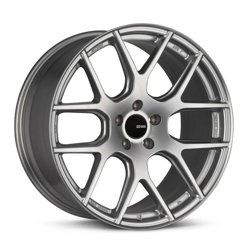 Enkei 531-285-6540GR Enkei XM-6 20x8.5 5x114.3 40mm Offset 72.6mm Bore Storm Gray